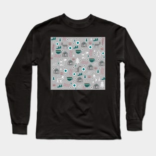 Deer and winter clothing Long Sleeve T-Shirt